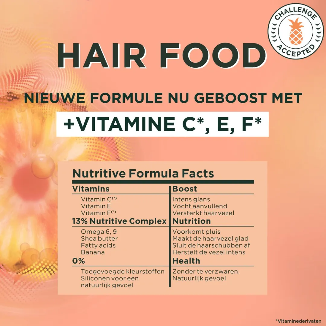 Garnier Fructis Hair Food Pineapple Haarmasker 6x400ml
