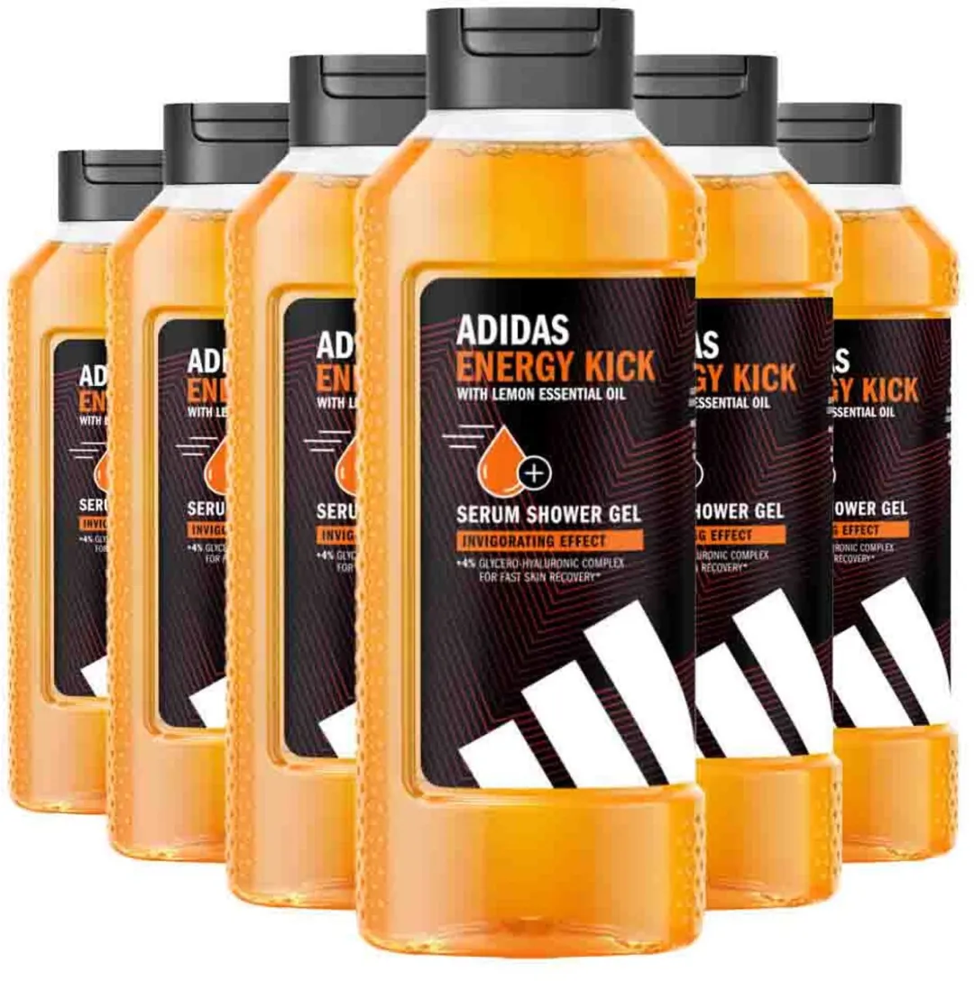 adidas Active Skin & Mind Energy Kick Douchegel - 2400ml (6x400ml)