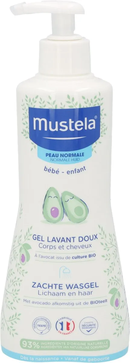 Kinder Gel en Shampoo Mustela (500 ml)