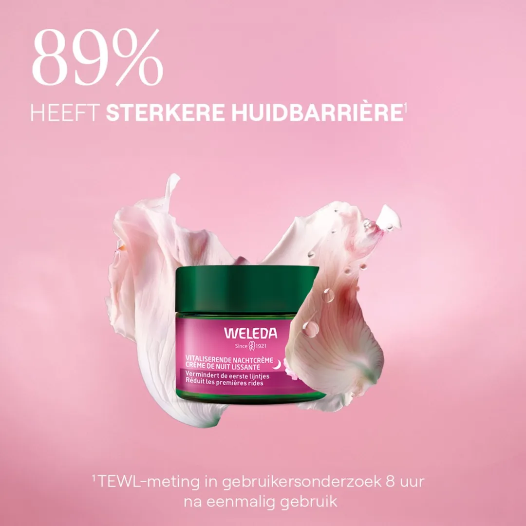 Weleda Vitaliserende Nachtcrème Wilde Rozen & Witte Thee 40ml