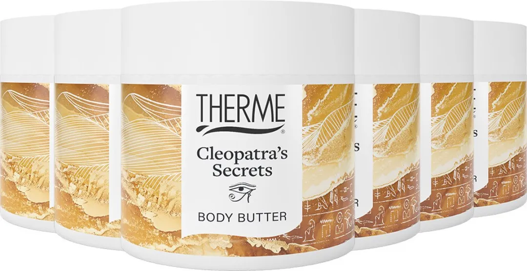 Therme Cleopatra's Secrets Body Butter - 6x225g