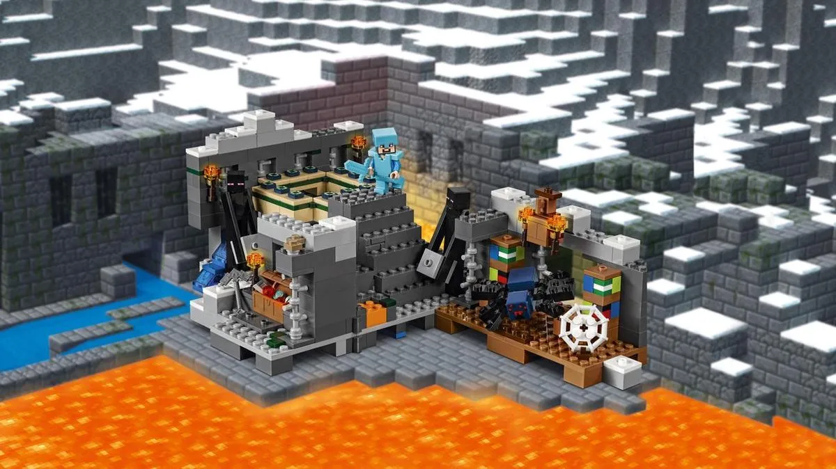 LEGO Minecraft Het End Portaal 21124 - 559 Stukken