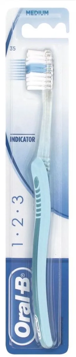 Oral-B 1-2-3 Indicator 35M Tandenborstel