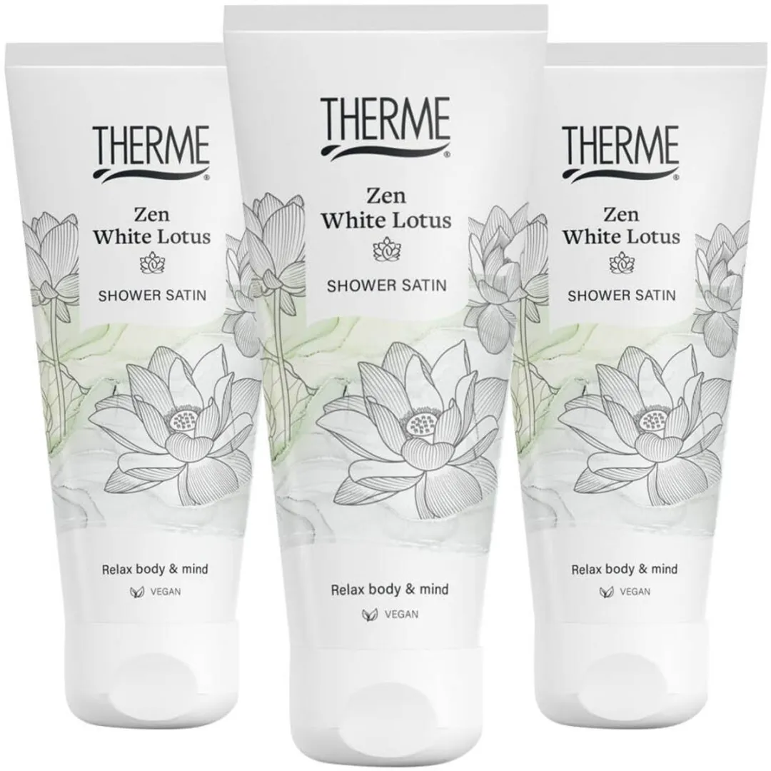 Therme Zen White Lotus Douchegel 200ml - 3 Stuks