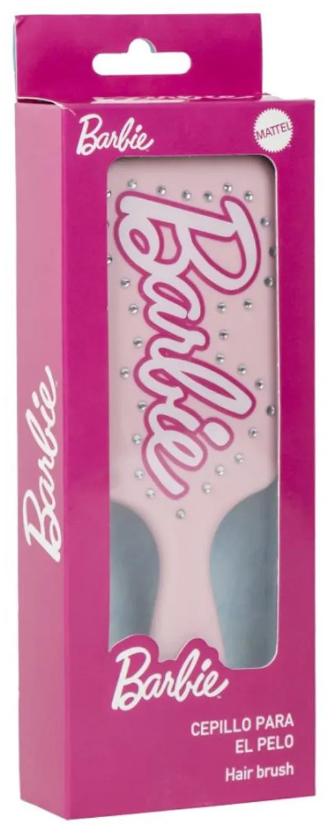 Barbie Haarborstel 22cm Roze