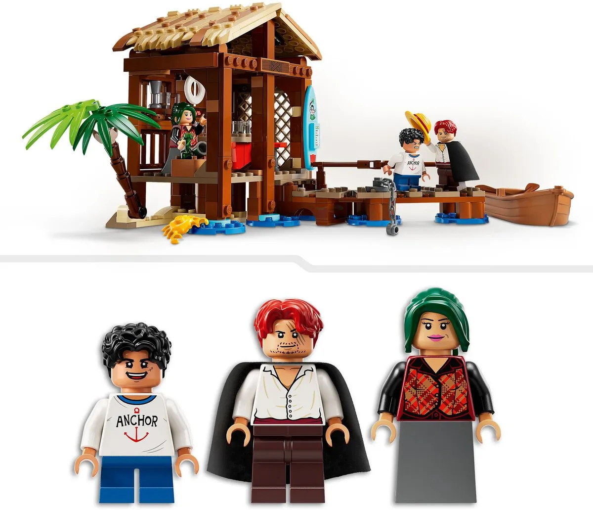 LEGO One Piece Hut in Windmolendorp Bouwset 75636 - 299 Stukken
