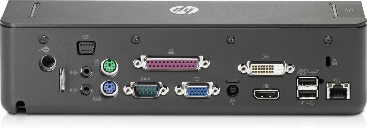 HP VB041ET Docking Station 90W - Zwart