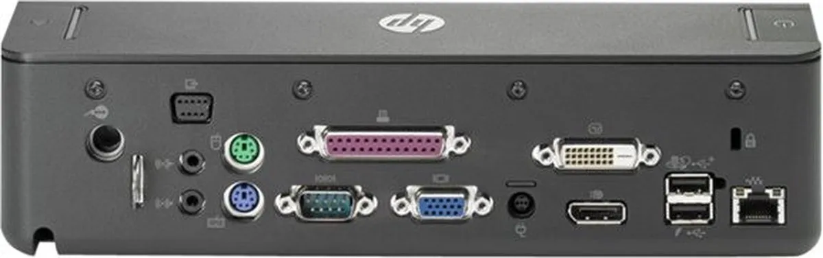 HP VB041ET Docking Station 90W - Zwart