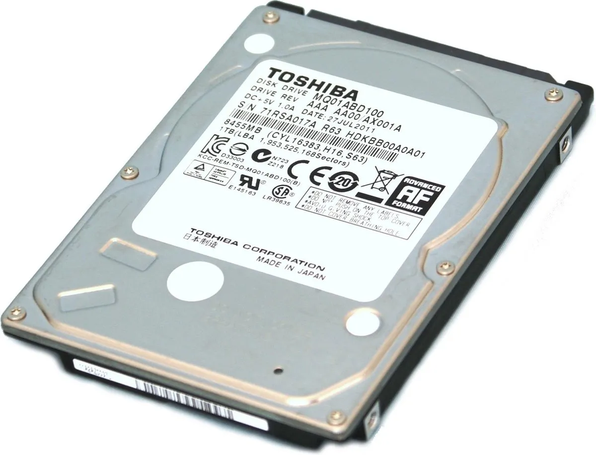 Toshiba MQ01ABD050 Interne Harde Schijf 500GB - 2.5 inch SATA