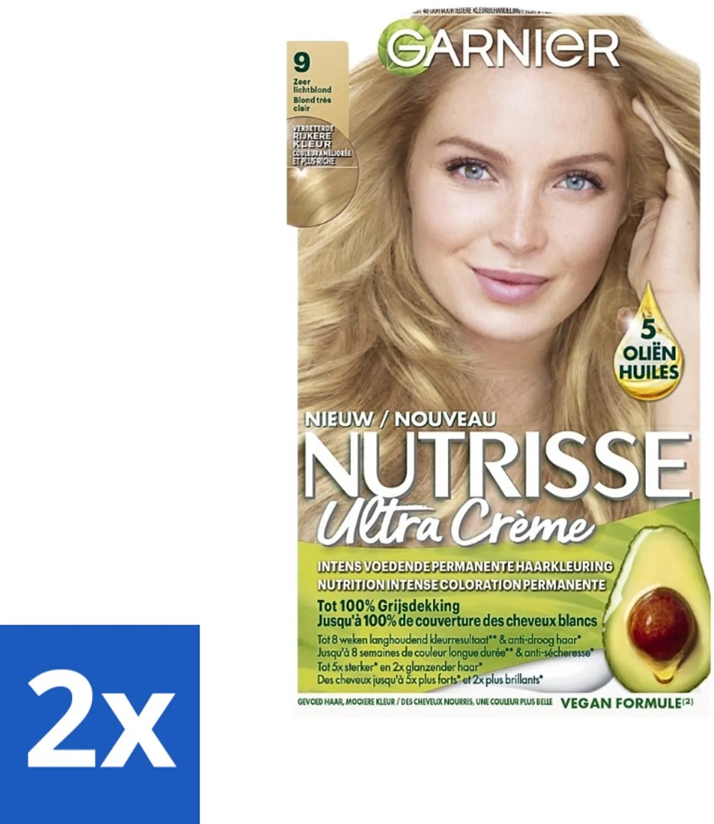 Garnier Nutrisse Ultra Crème 9 Zeer Lichtblond