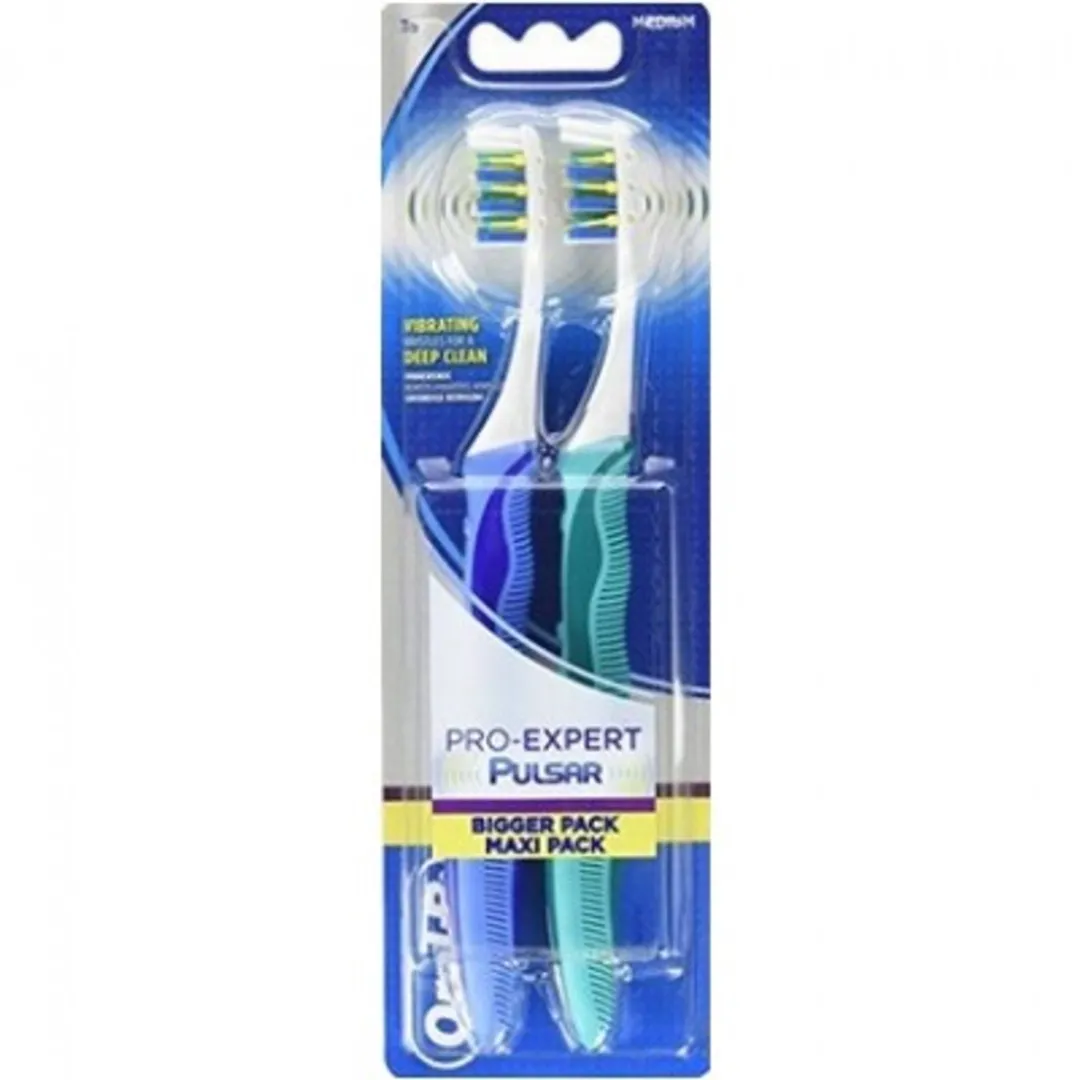 Oral-B Pro-Expert Pulsar 35M Handtandenborstel - 2 Stuks