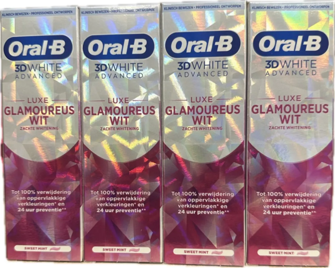 Oral-B 3DWhite Advanced Luxe Glamorous White Tandpasta