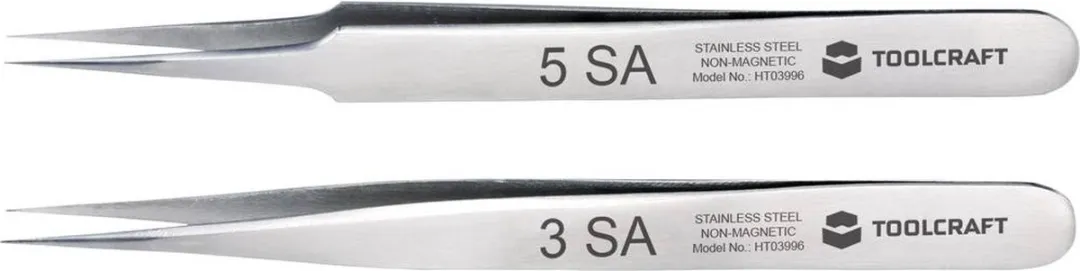 TOOLCRAFT TO-5861034 Pincetset - 2-delig 120mm