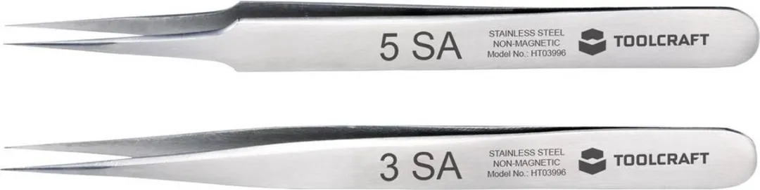 TOOLCRAFT TO-5861034 Pincetset - 2-delig 120mm