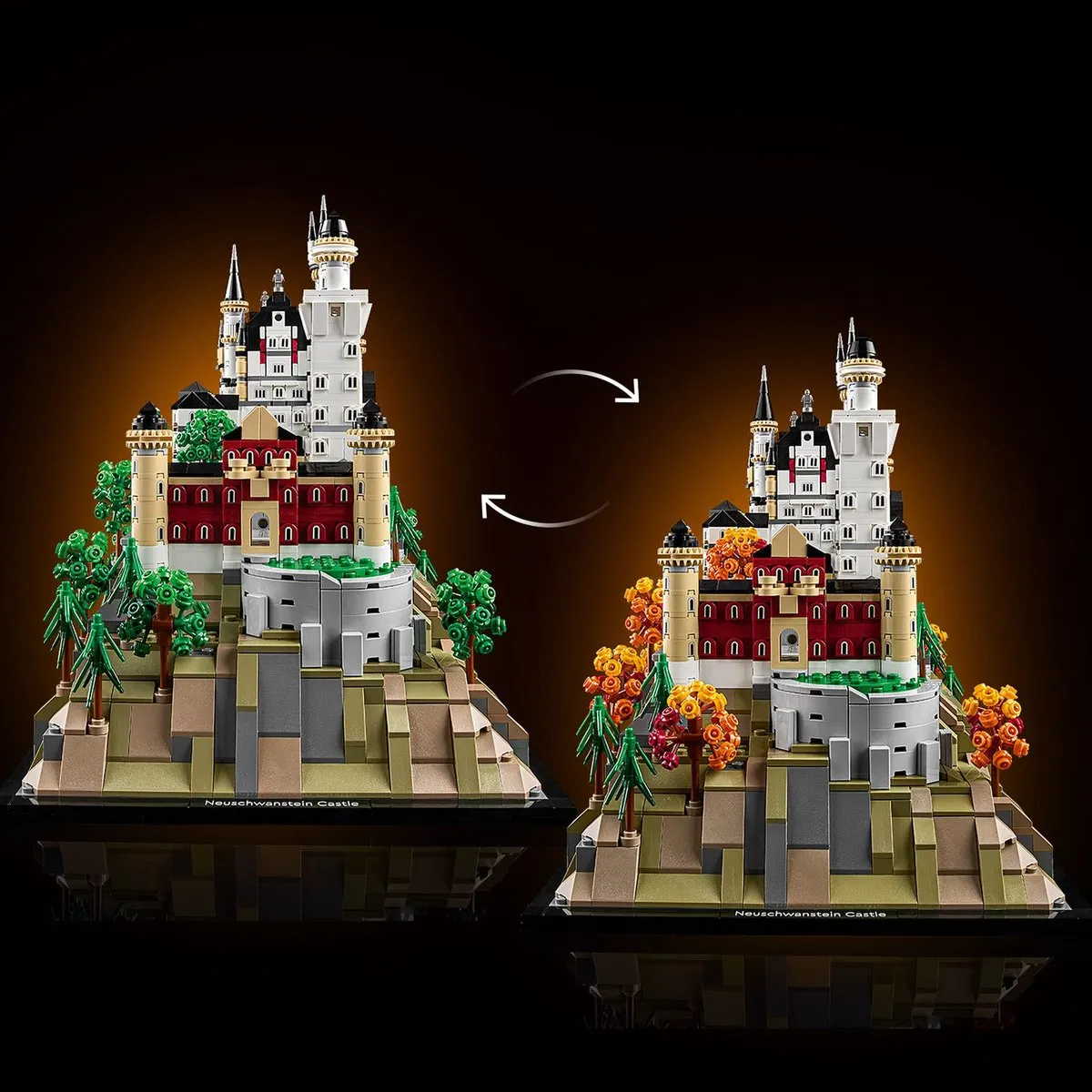 LEGO Architecture Slot Neuschwanstein 21063 - 3455 Stukken - Multicolor