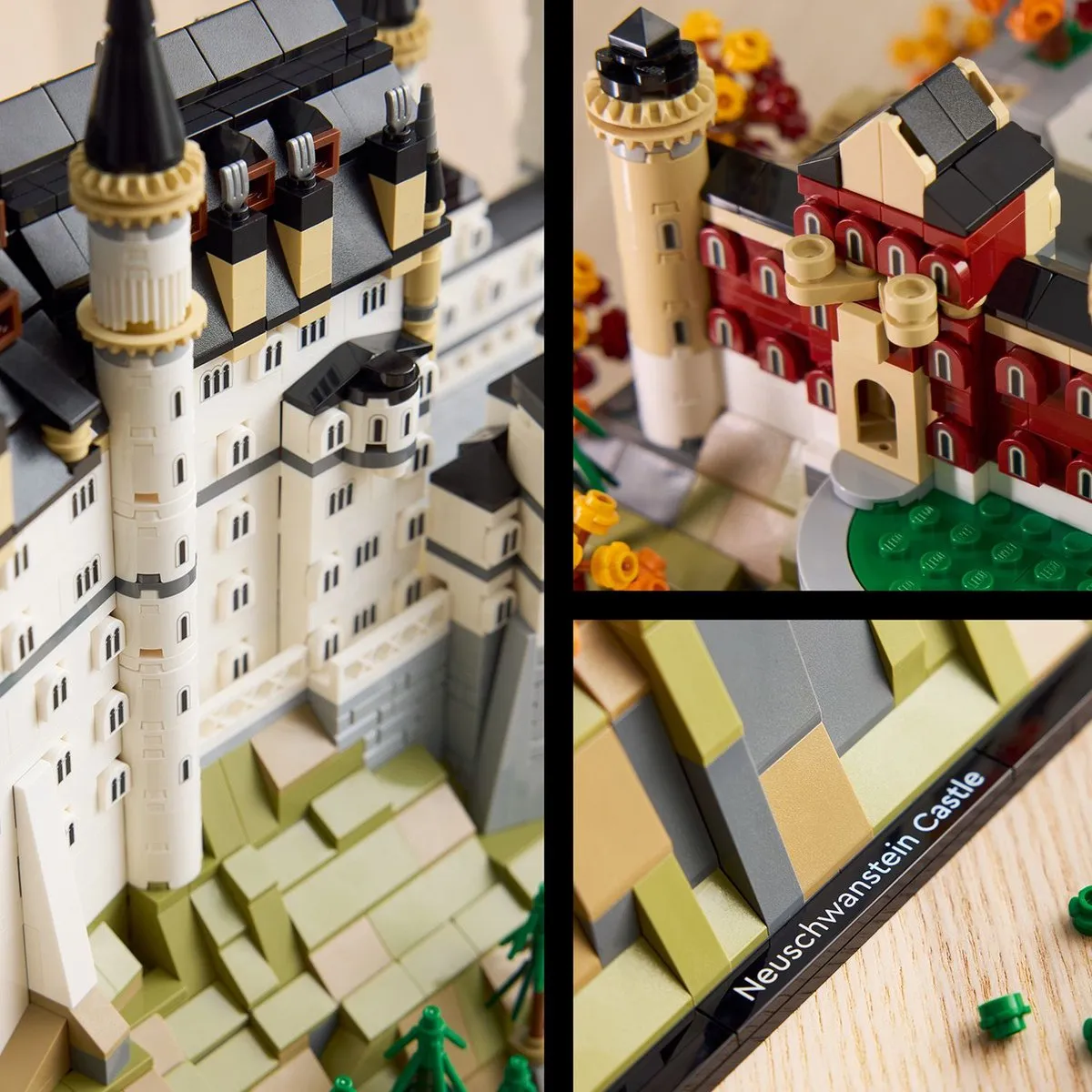 LEGO Architecture Slot Neuschwanstein 21063 - 3455 Stukken - Multicolor