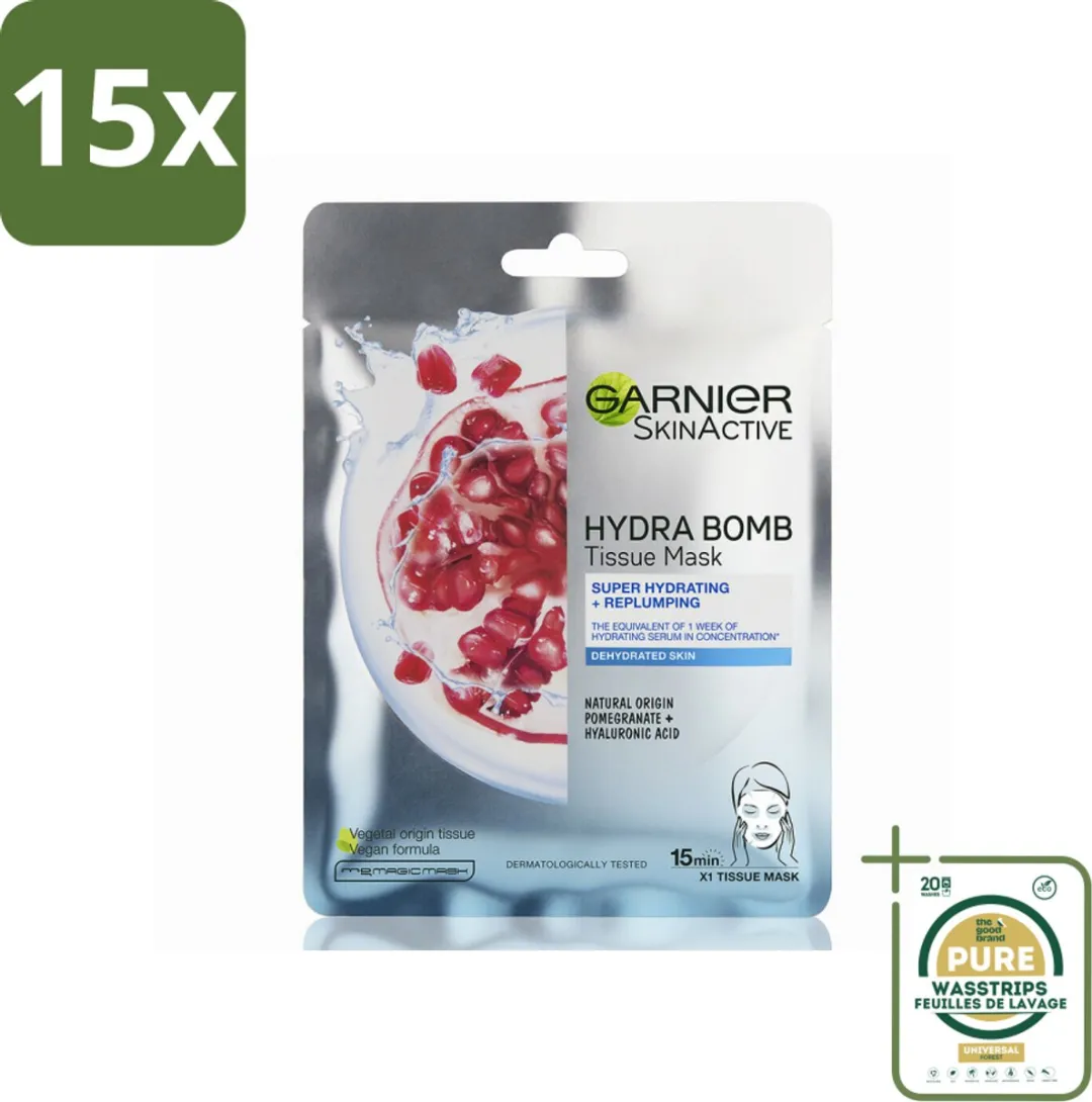 Garnier SkinActive Hydra Bomb Sheet Mask Granaatappel
