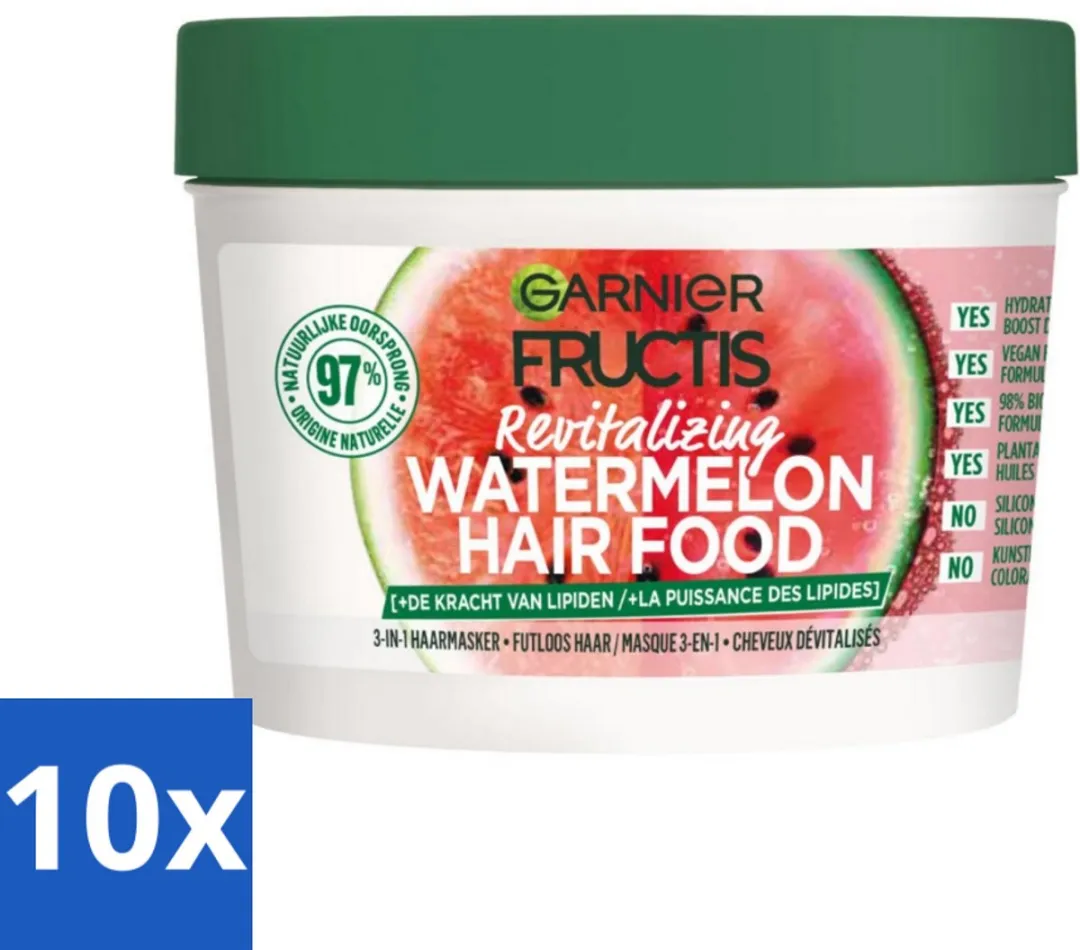 Garnier Fructis Hair Food Watermeloen Haarmasker 400ml