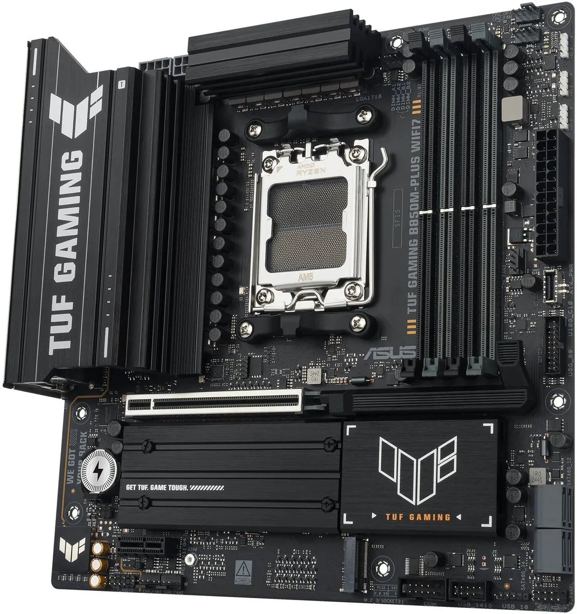 ASUS TUF GAMING B850M-PLUS WIFI7 AM5 Micro-ATX Moederbord