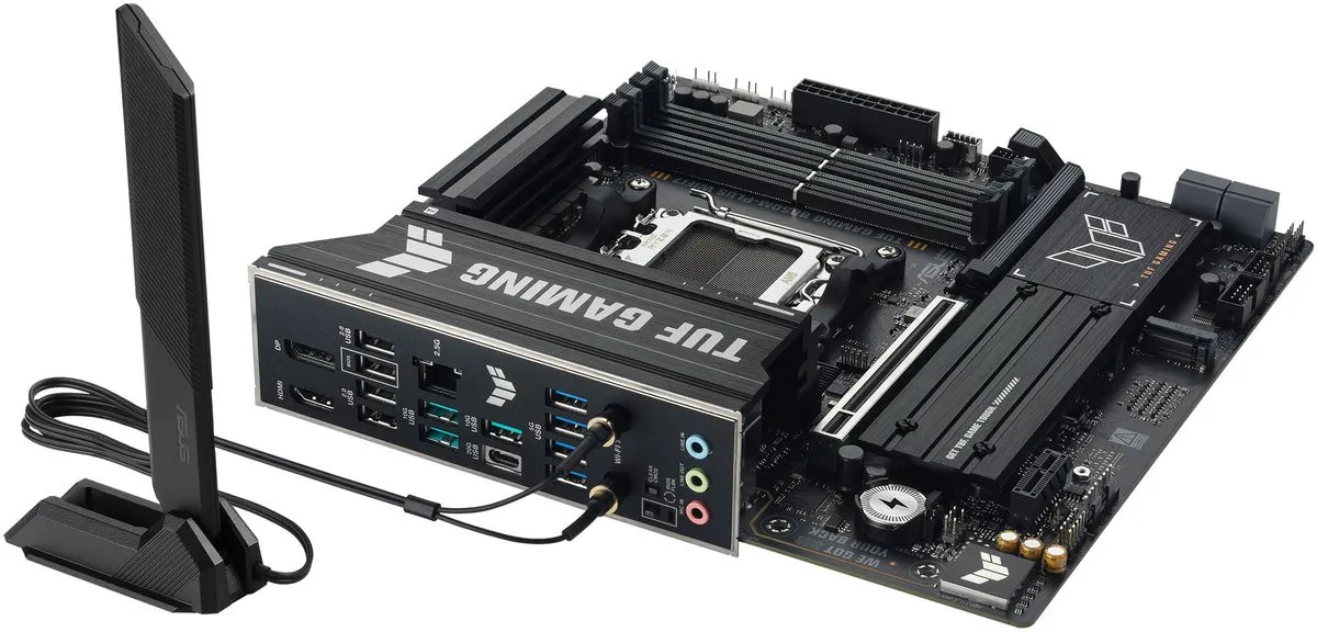 ASUS TUF GAMING B850M-PLUS WIFI7 AM5 Micro-ATX Moederbord