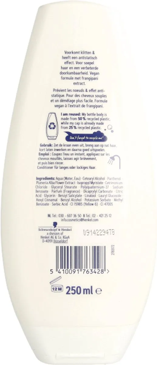 Schwarzkopf Conditioner Anti-Klit 250ml