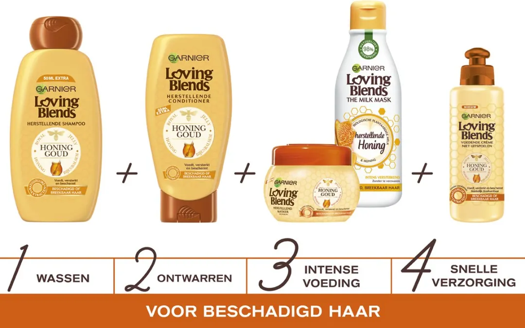 Garnier Loving Blends Honing Haarmasker 250ml