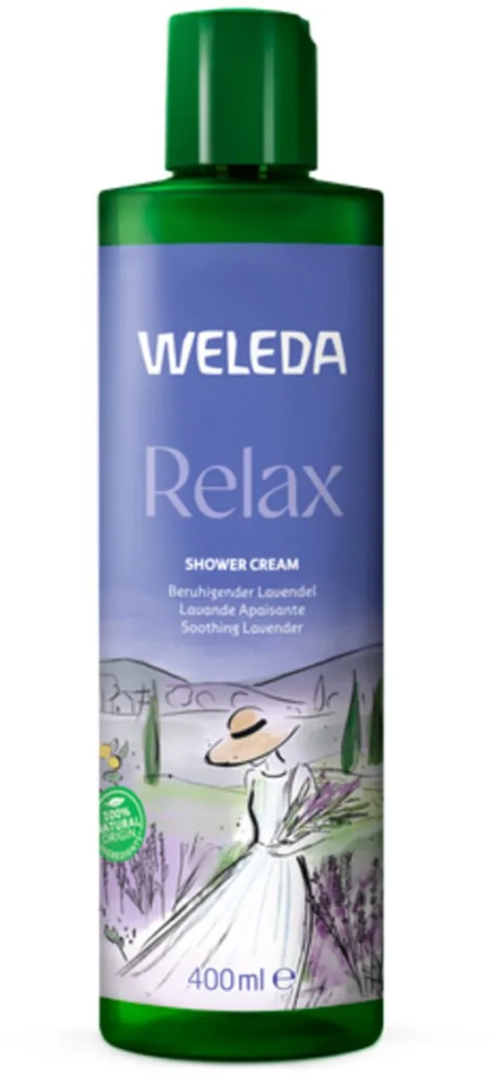 Weleda Relax Douchecrème Lavendel Bergamot Vetiver 400ml