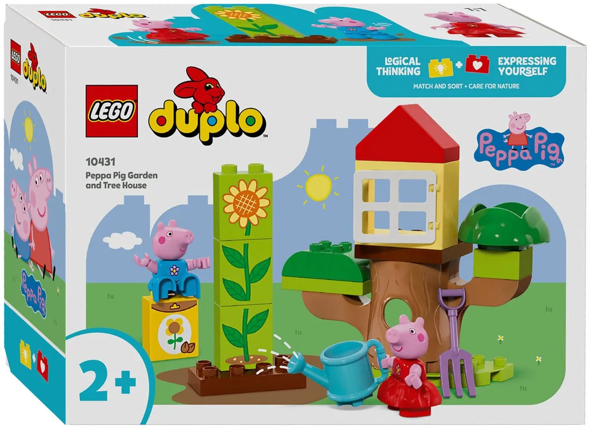 LEGO DUPLO Peppa Big Tuin en Boomhut 10431 - 20 Stukken