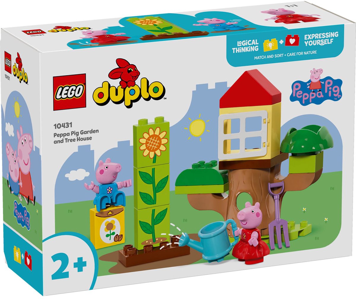 LEGO DUPLO Peppa Big tuin en boomhut - 10431