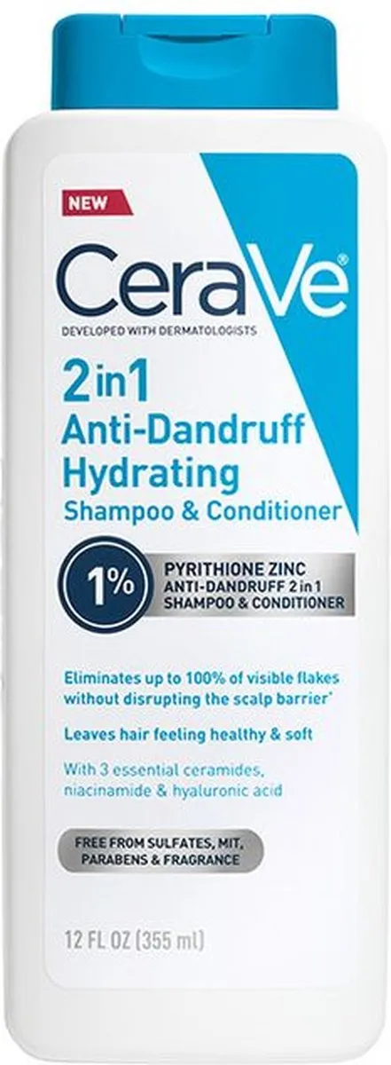 CeraVe Hydraterende Shampoo & Conditioner 2-in-1 355ml