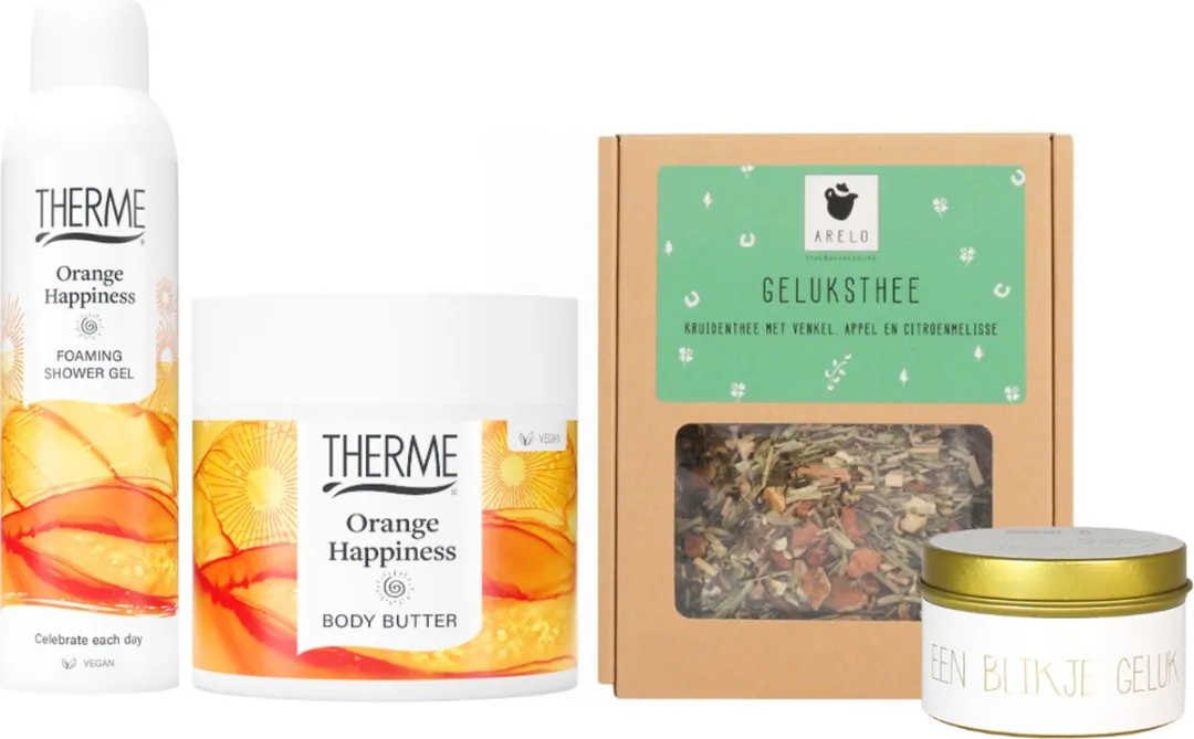 Therme Orange Happiness Cadeauset