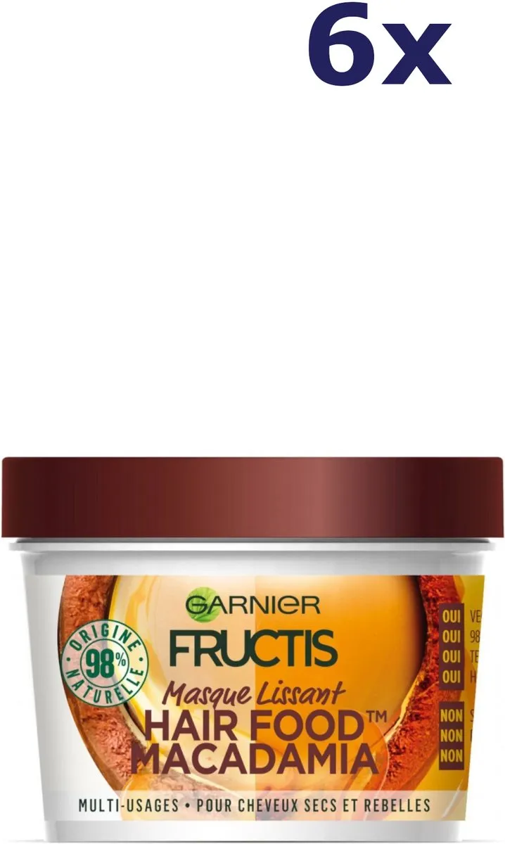 Garnier Fructis Hair Food Macadamia Haarmasker 390ml