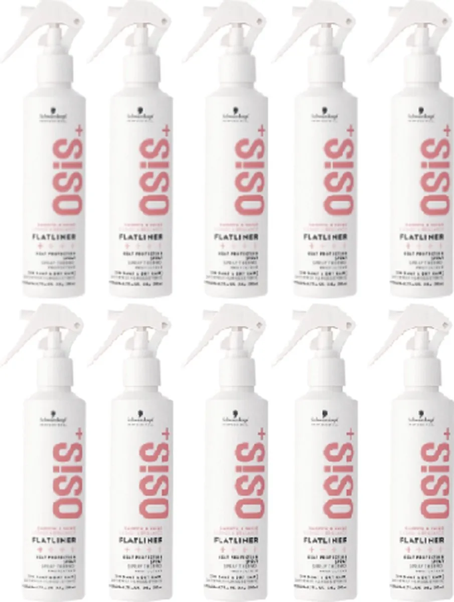Schwarzkopf Professional OSiS+ Flatliner Shine Hittebescherming 15x200ml