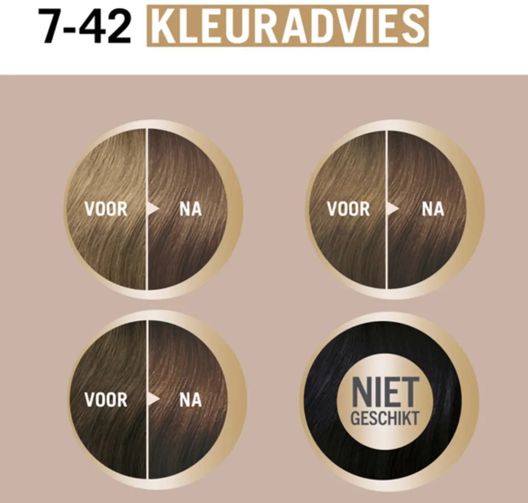 Schwarzkopf Creme Supreme 7-42 Haarkleuring 245g - 12 Stuks