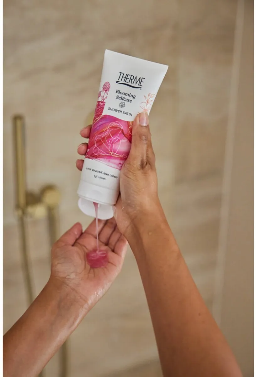 Therme - Blooming Selfcare - Douche Satin - Verfrissend - Verzorgend - 200ml - 1 stuk
