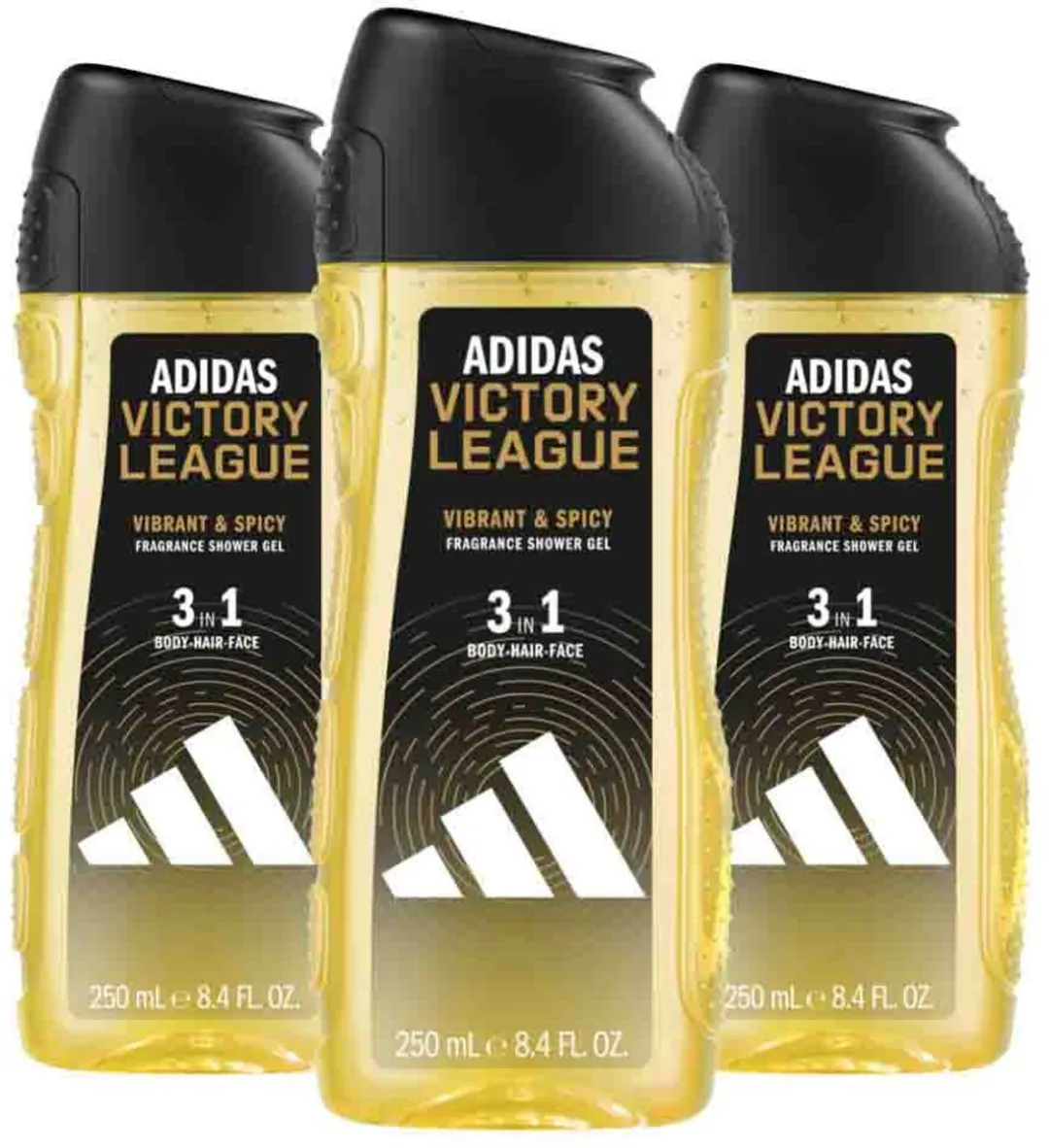 adidas Victory League Douchegel 3x250ml