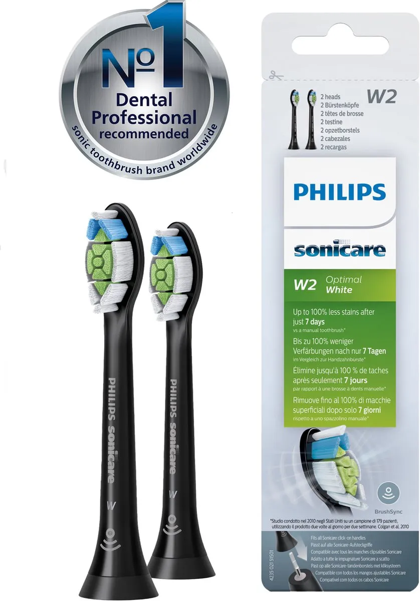 Philips Sonicare W2 HX6062/13 Opzetborstels