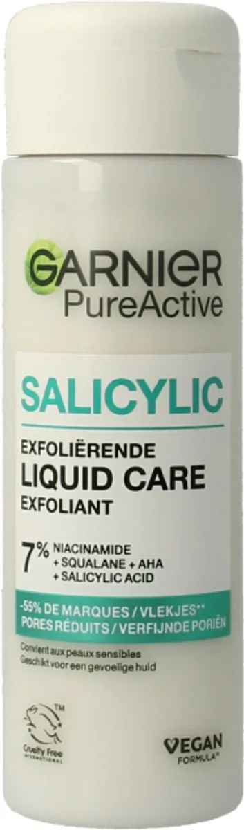 Garnier Pure Active Exfoliërende Liquid Care 120ml - 7% Niaciamide - afbeelding 6 van 6