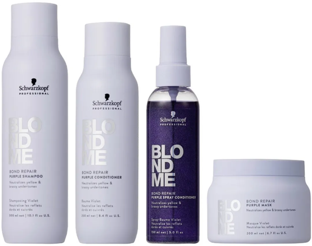 Schwarzkopf BlondMe Bond Repair Purple Pakket
