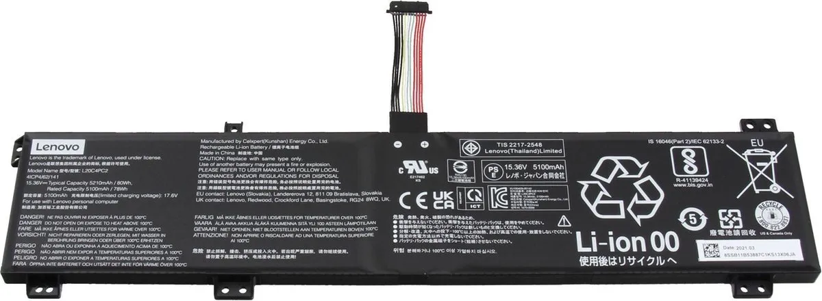 Lenovo 5B11B53885 Accu