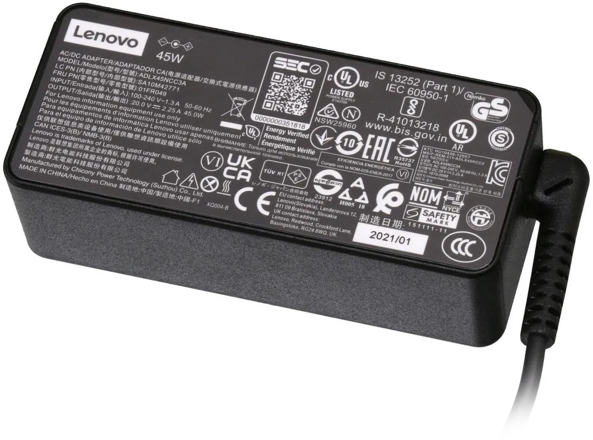 Lenovo 47X1779 Oplader 45W