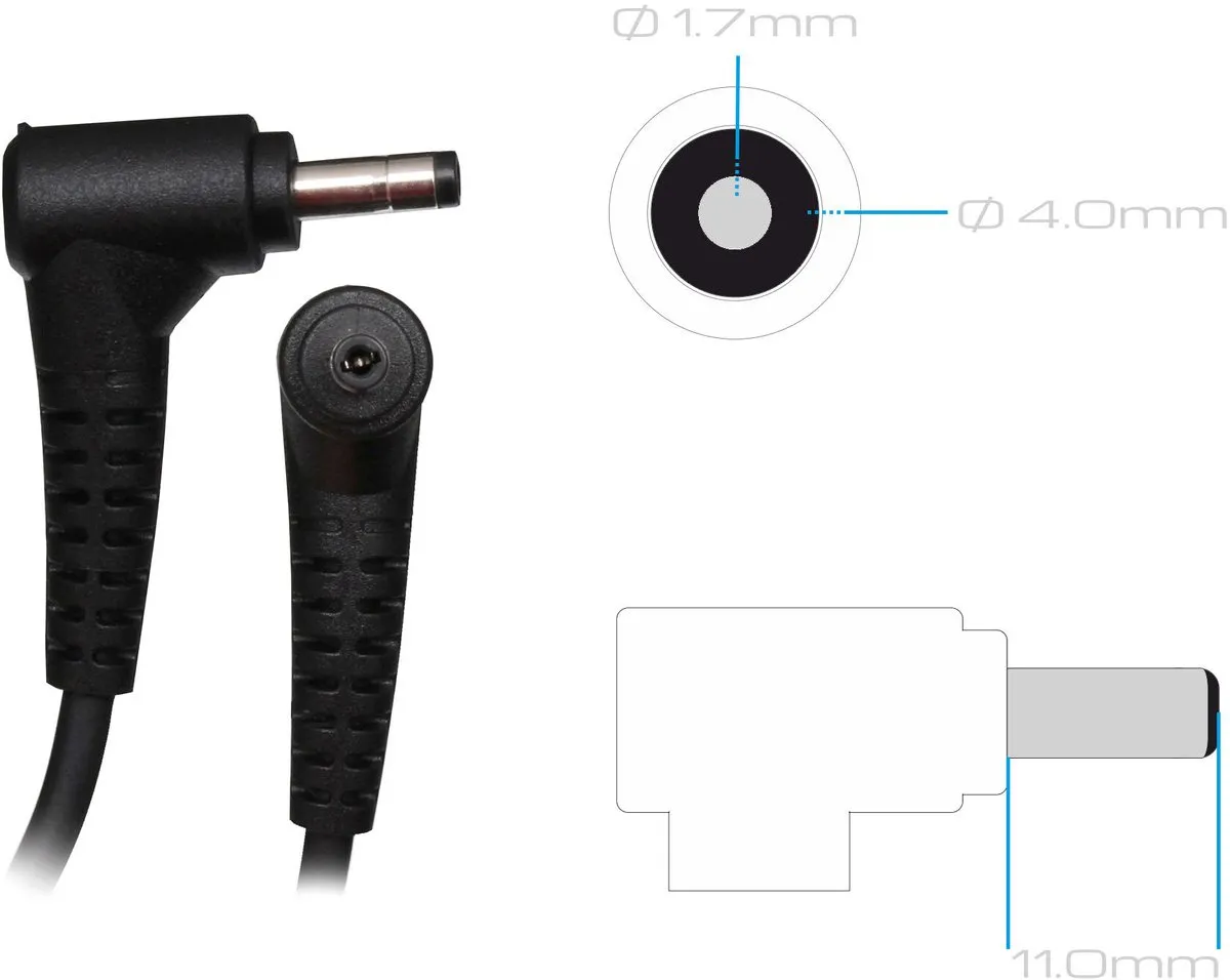 Lenovo 47X1779 Oplader 45W - Zwart