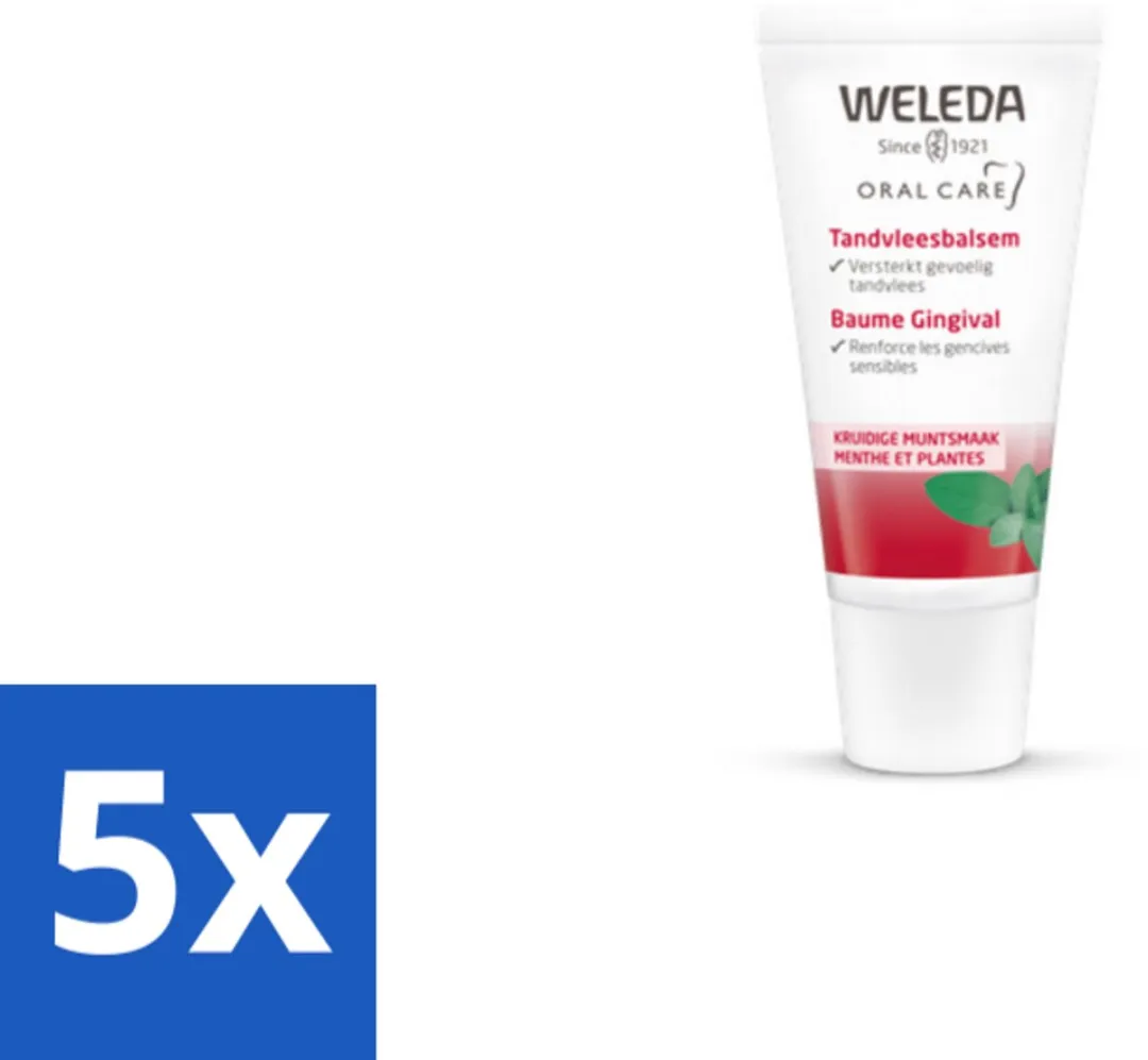 Weleda Tandvleesbalsem 30ml - 5 Stuks