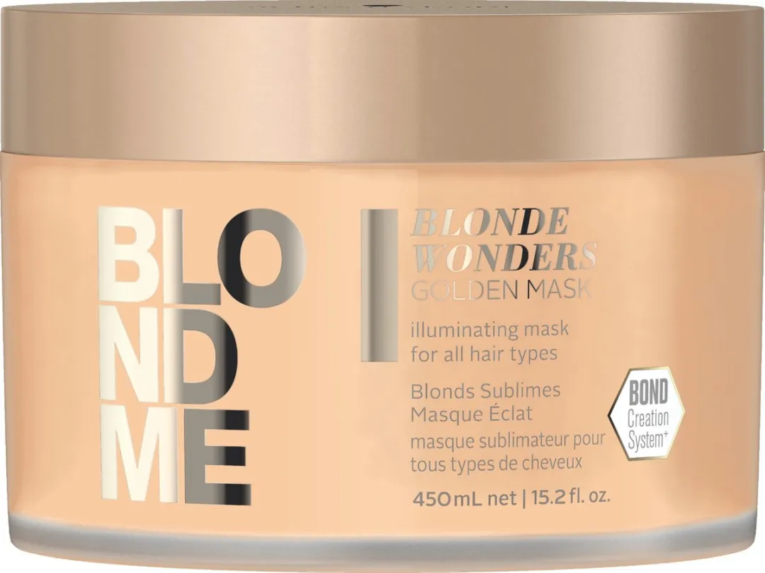 Schwarzkopf Blondme Golden Verhelderend Masker 450ml