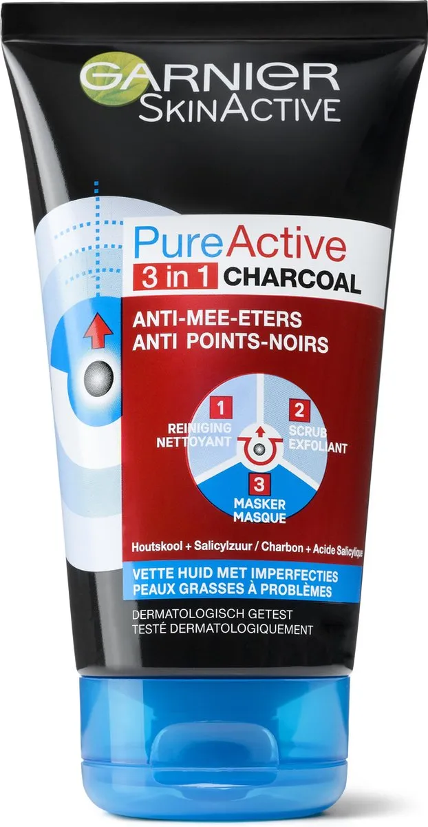 Garnier Pure Act Spot Control Mask 150ml - 6 Stuks