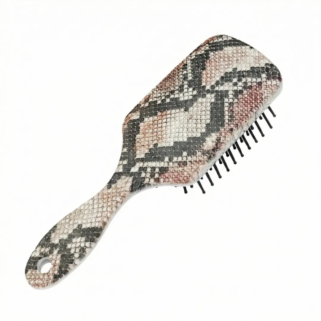 NuveX Slangenprint Haarborstel