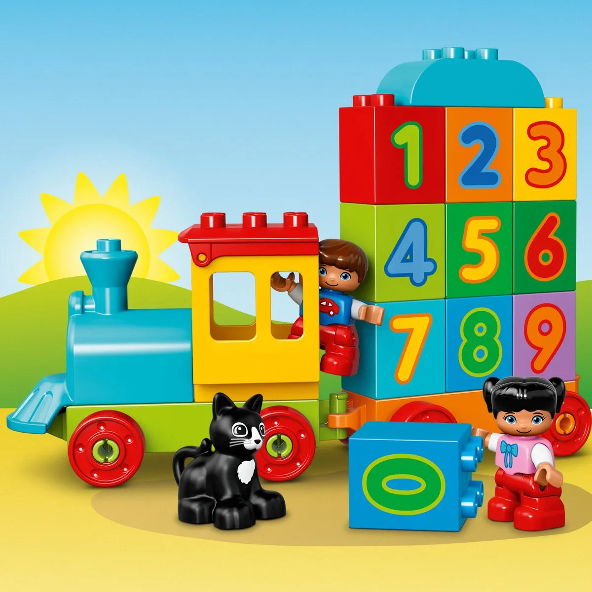LEGO DUPLO Getallentrein 10847 - 23 Stukken