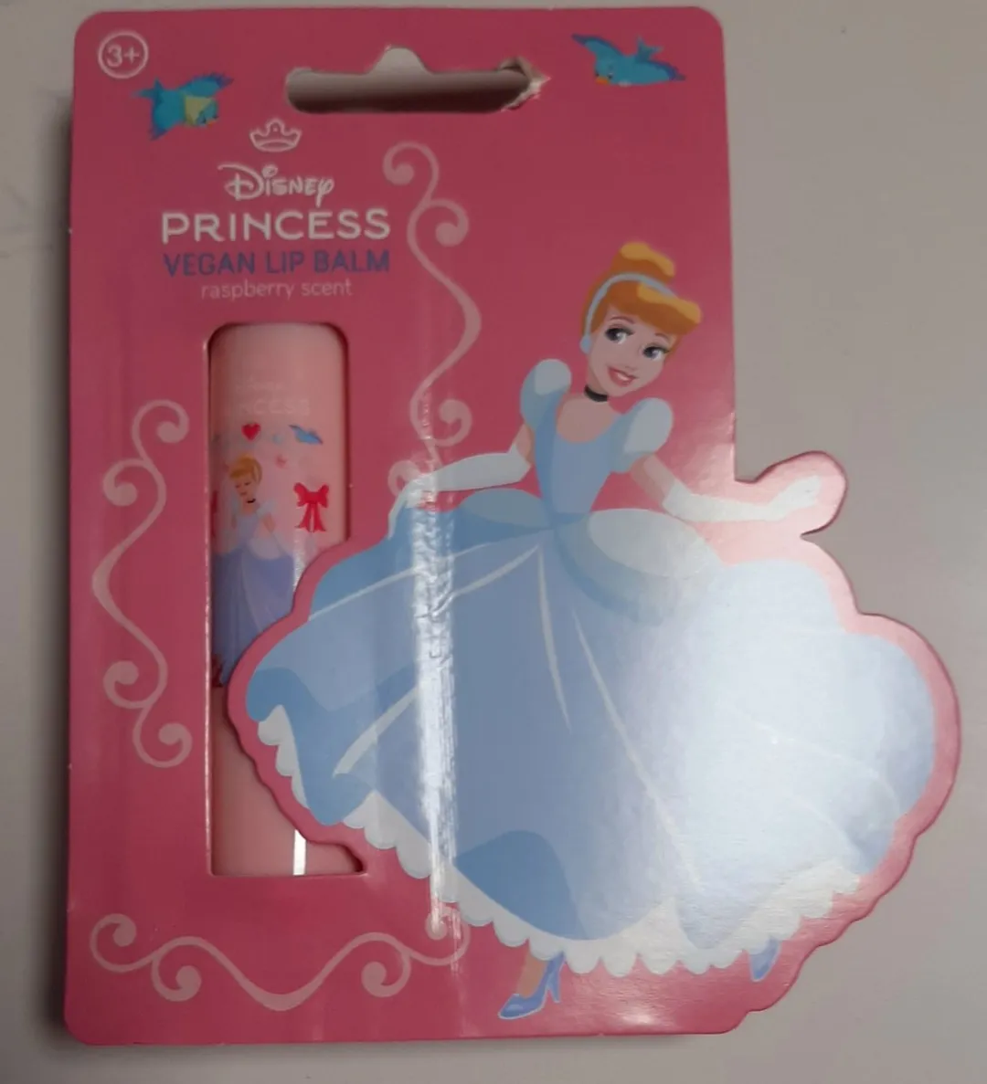 Disney Princess Lipbalsem Cinderella - 4,3g - Roze