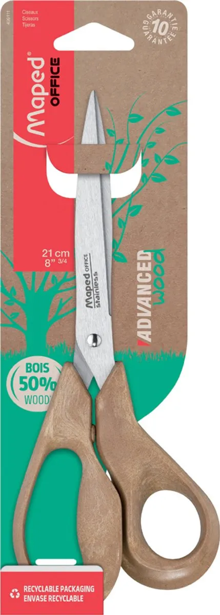 Maped Office Advanced Wood Schaar 18cm - Asymmetrisch