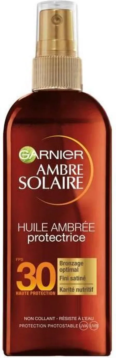 Garnier Ambre Solaire Beschermende Zonneolie SPF30 150ml